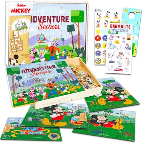 Disney Mickey Mouse Wooden Puzzle