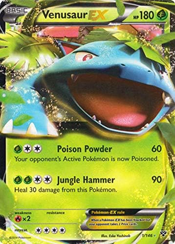 Pokemon - Venusaur-EX 1146 - XY - Holo