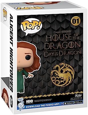 Funko Pop TV House of The Dragon - Lady Alicent Hightower Hightower Summer Convention - House of The Dragon - Amazon - Collectable Vinyl Figure
