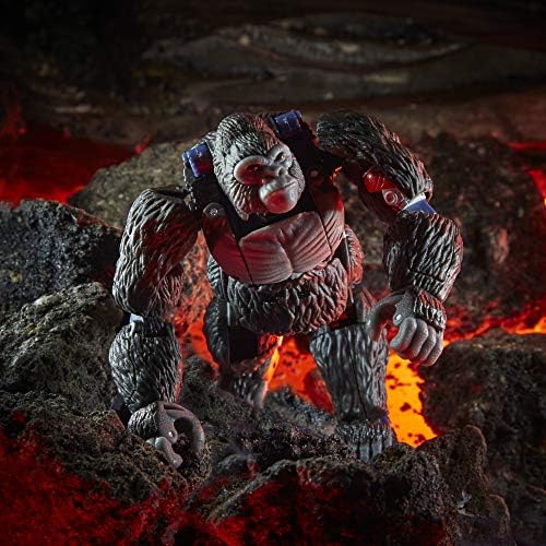 Transformers Generations War for Cybertron Kingdom Voyager WFC-K8 Optimus Primal Action