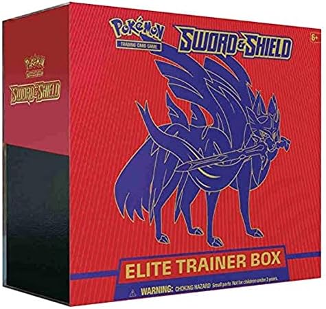 Pokemon TCG Sword Shield Zacian Elite Trainer Box
