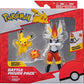 Pokemon Fire and Water Battle Pack - Includes 4.5 Inch Flame Action Charizard and 2
