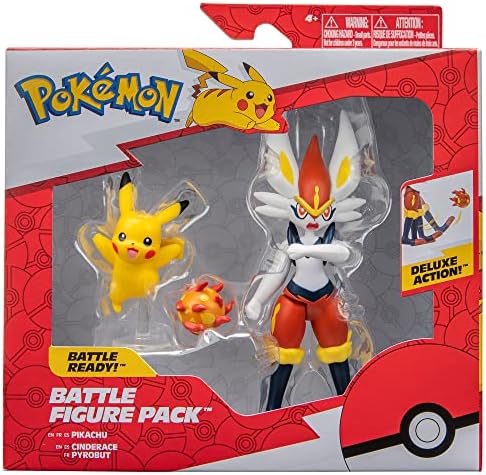 Pokemon Fire and Water Battle Pack - Includes 4.5 Inch Flame Action Charizard and 2