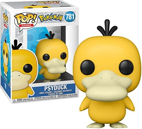 Funko POP Psyduck Funko Pop Vinyl Figure Bundled with Compatible Pop Box Protector Case