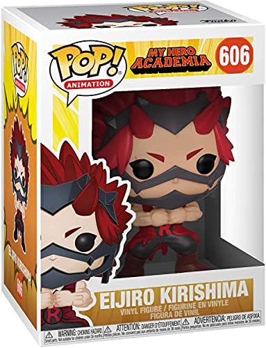 Funko POP My Hero Academia - Eijiro Kirishima Pop Vinyl Figure Bundled with Compatible
