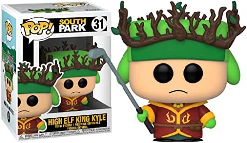 Funko POP South Park Stick of Truth - High Elf King Kyle Funko Pop Vinyl Figure Bundled