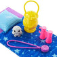 Barbie It Takes Two Caping Playset with Blonde Chelsea Small Doll Owl Sleeping Bag