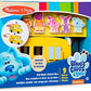 Melissa & Doug Melissa Doug Blue's Clues You Wooden Pull-Back School Bus 9 Pieces