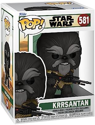 Funko Pop Star Wars The Book of Boba Fett - Black Krrsantan - Collectable Vinyl Figure