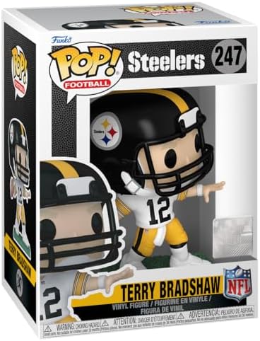 Funko POP NFL Legends Steelers - Terry Bradshaw - Collectable Vinyl Figure