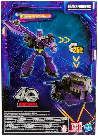 Hasbro Transformers Legacy United Voyager Class Animated Universe Decepticon Motormaster