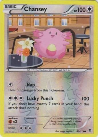 Pokemon - Chansey 80119 - XY Phantom Forces - Reverse Holo