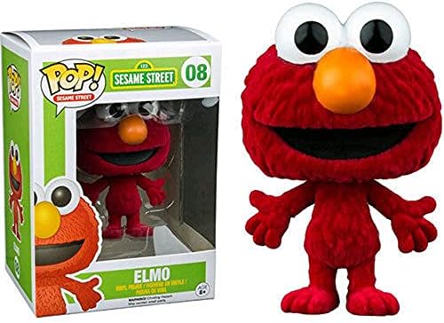 Funko Pop Sesame Street Elmo Flocked Vinyl Figure