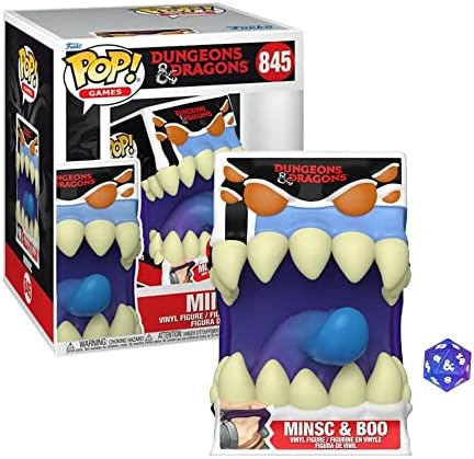 Funko POP Funko Dungeons and Dragons Mimic Figure DND with D20 Bundled