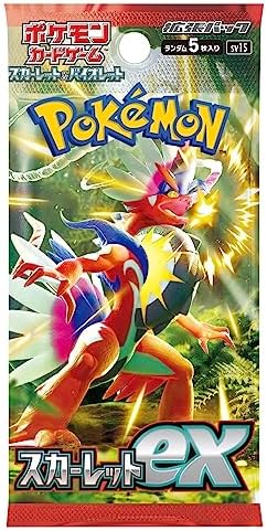 Pokemon Card Game Scarlet Violet Expansion Pack Scarlet ex Box Japanese