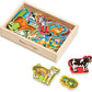 Melissa & Doug Melissa Doug 20 Wooden Animal Magnets in a Box Cute Animal Fridge Magnets