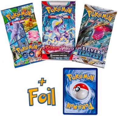 Pokemon TCG Value Pack - 3 Random Booster Packs 30 Cards Total. Chance at Rares Holofoils.