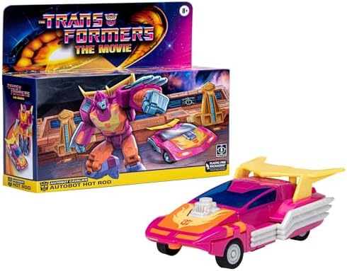 Hasbro Transformers The 1986 Movie G1 Retro Reissue Autobot Hot Rod 6.0 in Action Figure