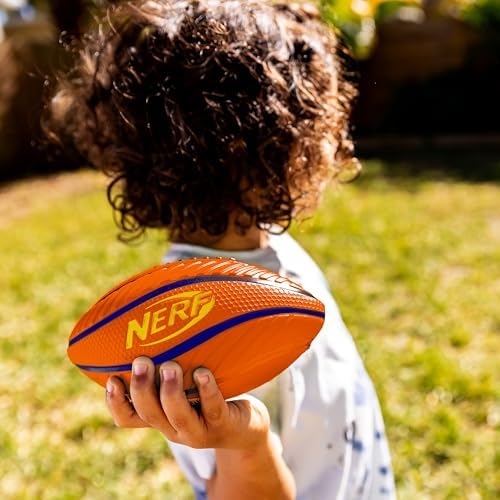 Nerf Mini Foam Sports Ball Set - Foam Football Soccer Ball Basketball Set Soft Foam