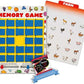 Melissa & Doug Melissa Doug Travel Memory Game 1 Scratch Fun Mini-Pad Bundle 02090