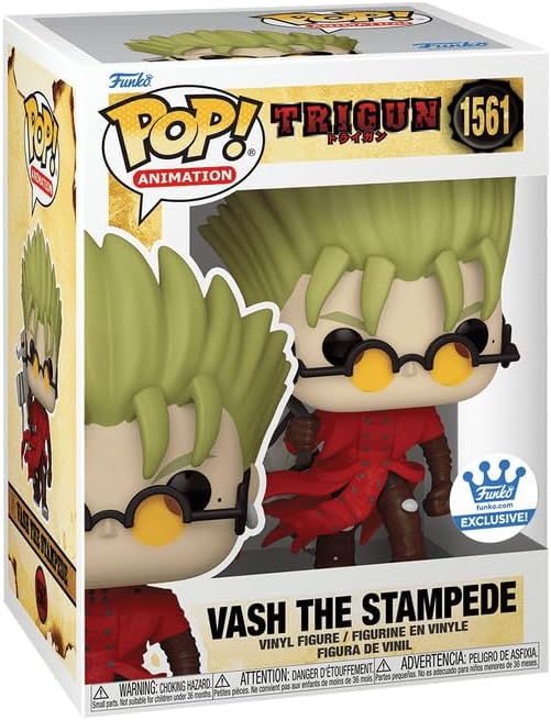 Funko Pop Animation Trigun - VASH The Stampede with Punisher Cross Shop 76740