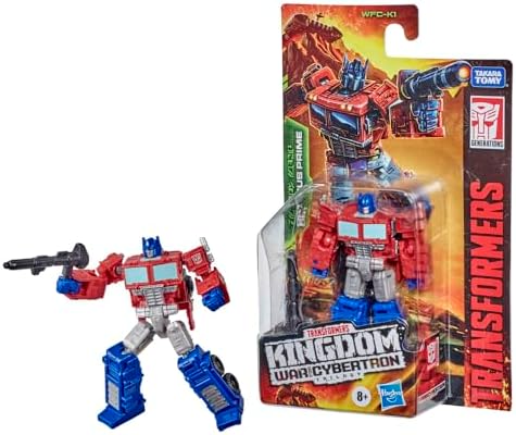 Transformers Generations War for Cybertron Kingdom Core Class WFC-K1 Optimus Prime Action