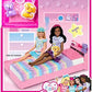 Barbie My First Barbie Doll House Furniture Bedtime Playset