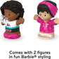 Fisher-Price Little People Toddler Barbie Sleepover Figure Set with 2 Characters for