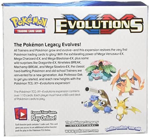 Pokemon TCG XY Evolutions Sealed Booster Box