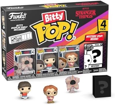 Funko Bitty POP Stranger Things - Demogorgon 4-Pack and A Surprise Mystery Mini Figure -