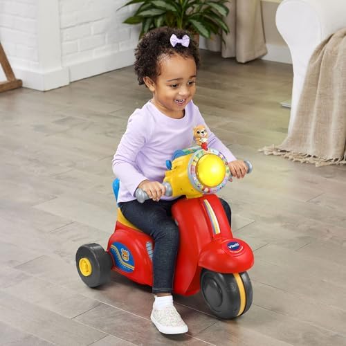 VTech 2-in-1 Map and Go Scooter for Toddlers Pink