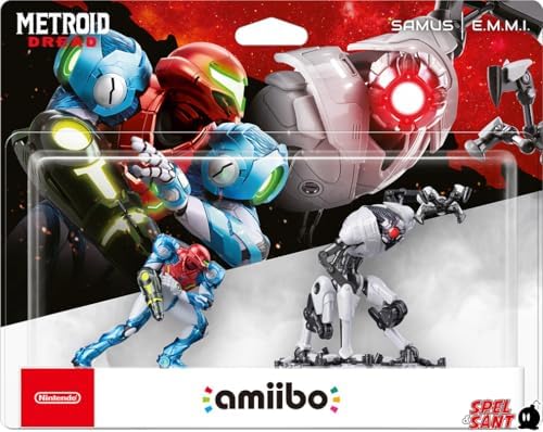 Nintendo Video Game Figure - SAMUS SAMUSE.M.M.I. 2-in-1 Pack Amiibo