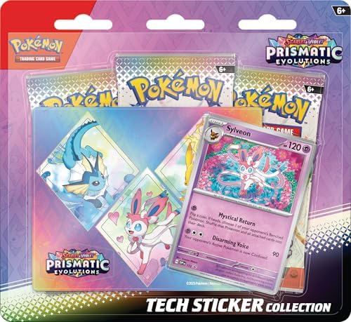 Pokemon TCG Scarlet Violet Tech Sticker Collection - Sylveon