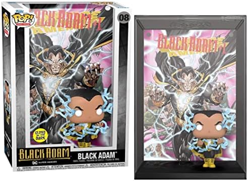 Funko Pop Comic Cover DC Comics - Black Adam Glow Multicolor 64070