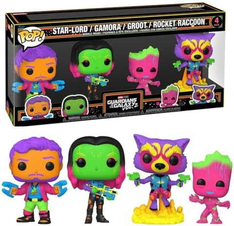 Funko POP Movie Guardians of The Galaxy II Figures Pack of 4