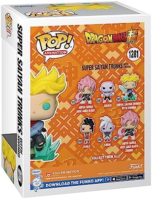 Funko Pop Animation Dragon Ball Super - Super Saiyan Trunks with Sword
