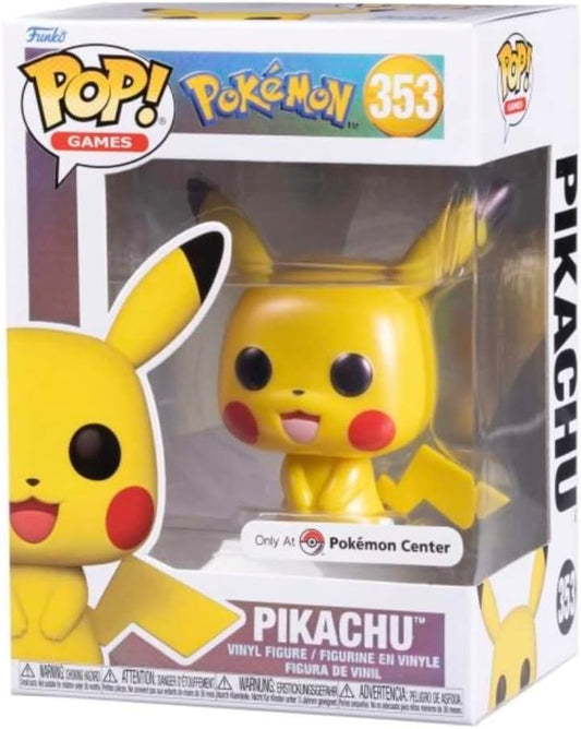 Funko Pop Pikachu Pearlescent Pokemon Center