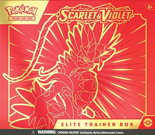 Pokemon TCG Scarlet and Violet Elite Trainer Box - Koraidon Red 1 Full Art Promo Card 9