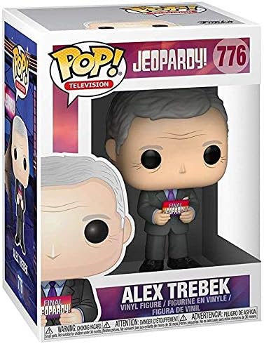 Funko TV Jeopardy - Alex Trebek Pop Vinyl Figure Includes Compatible Pop Box Protector