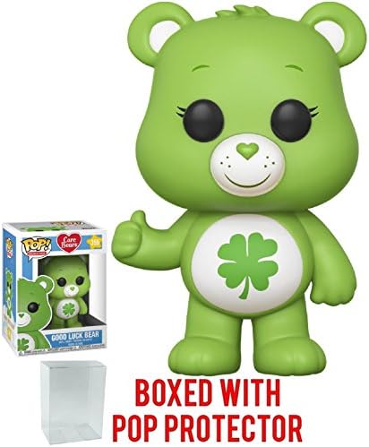 Funko Pop Animation Care Bears - Good Luck Bear Vinyl Figure Includes Compatible Pop Box