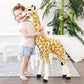 Melissa & Doug Melissa Doug Plush - Standing Baby Giraffe Brown and Peach
