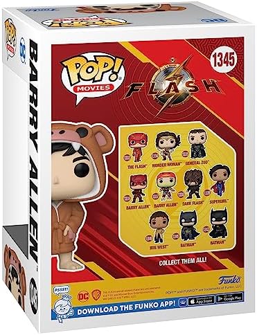 Funko Pop The Flash - Barry Allen in Monkey Robe Vinyl DC Figure 1345