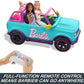 Barbie Hot Wheels RC SUV Remote-Control Pink Vehicle