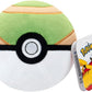 Pokemon 4 Pokeball Plush - Soft Stuffed Poke Ball Toy with Weighted Bottom Nest Ball