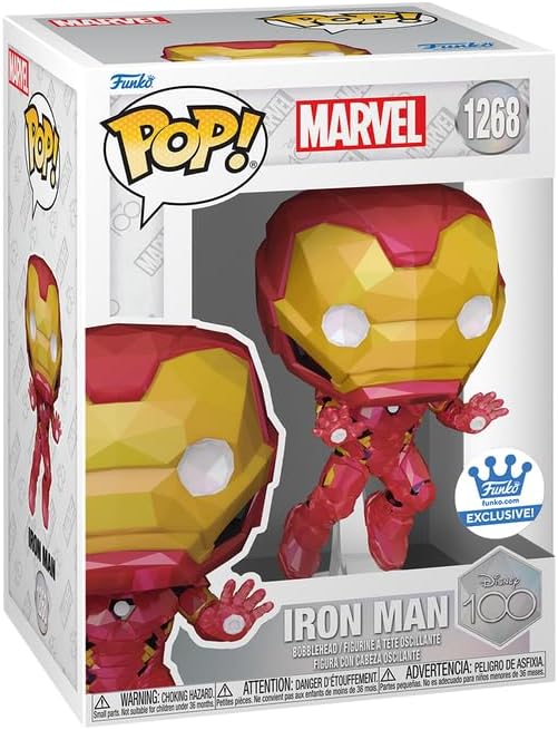 Funko Pop Marvel Iron Man Faceted Shop