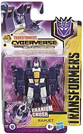 Hasbro Transformers Cyberverse Scout Class Cranium Crush Ramjet