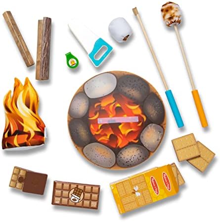 Melissa & Doug Melissa Doug Let's Explore Campfire S'Mores Play Campfire Sets For Ages