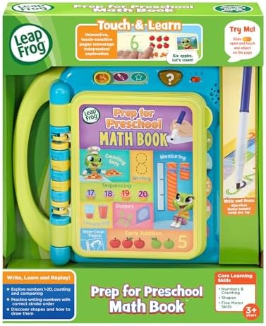 LeapFrog Prep for Preschool Math Book