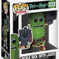 Funko Pop Animation Rick and Morty - Pickle Rick with Laser Cannon 332 Vinyl Figure