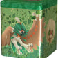 Pokemon TCG Grass Stacking Tin 3 Booster Packs Coin